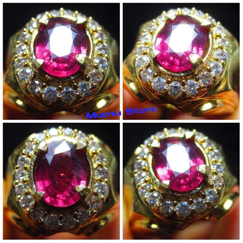 NATURAL BATU RODHOLITE GARNET CUTTING LUSTER