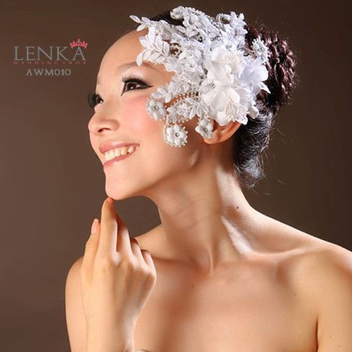 [BISA COD] AKSESORIS SANGGUL PENGANTIN WEDDING BRIDAL HEADPIECE AWM010