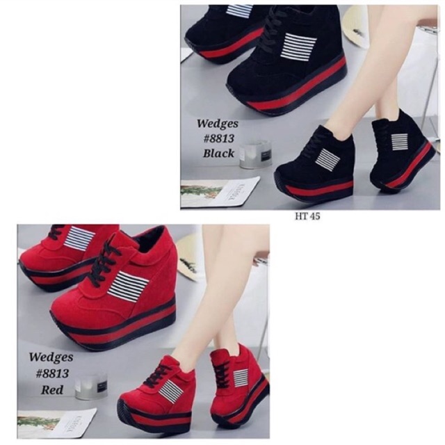 sepatu boot korean marc jacobs dalam ada wedges ELEGANT
