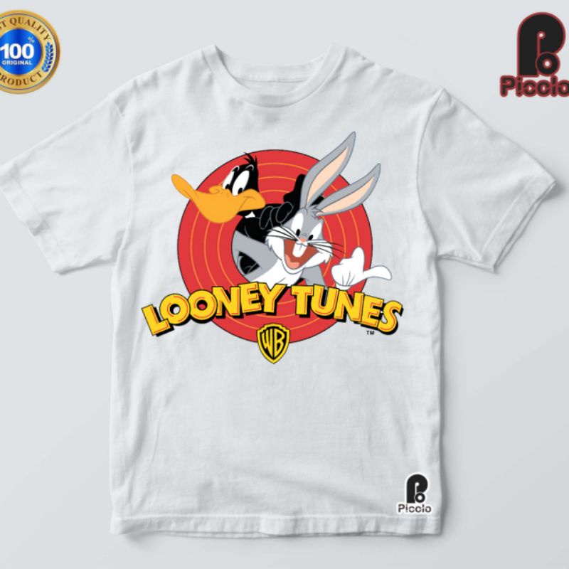 kaos anak looney tunes wb unisex bahan premium