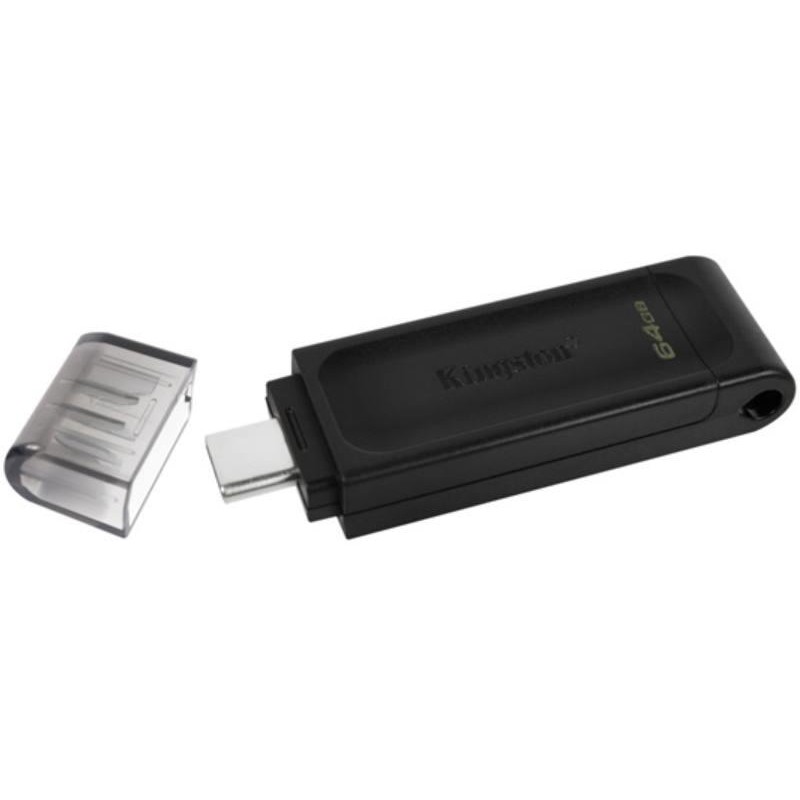 flash drive kingston DT70 64gb Usb type-c 3.2 original - Flashdisk usb-c datatraveler 70 kingston