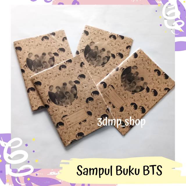 [isi 20 lembar] Sampul Buku BTS KPOP