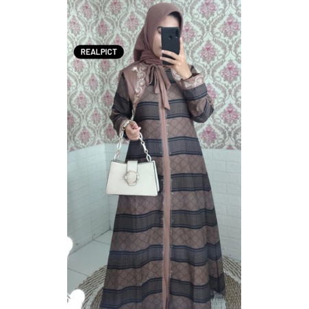 (bisa cod)Abaya By original Zulfa versi hikmat termurah