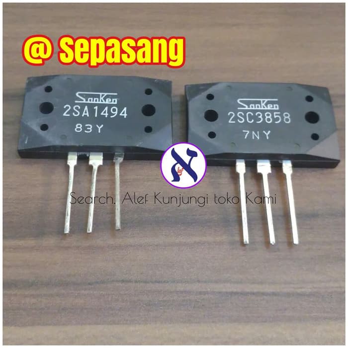 Transistor 1494 3858 Sanken 2SA1494 2sc3858 ic