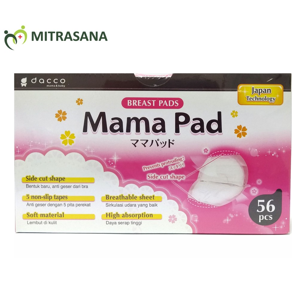 Dacco Mama Pad 3D 56 Pcs - Breastpad