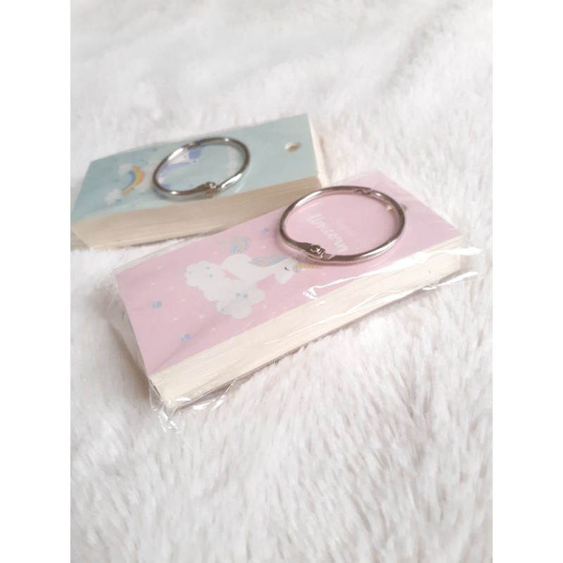 

NOTEBOOK UNICORN MINI WITH RING