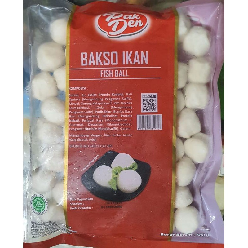 

Pak Den Baso Ikan 500gr