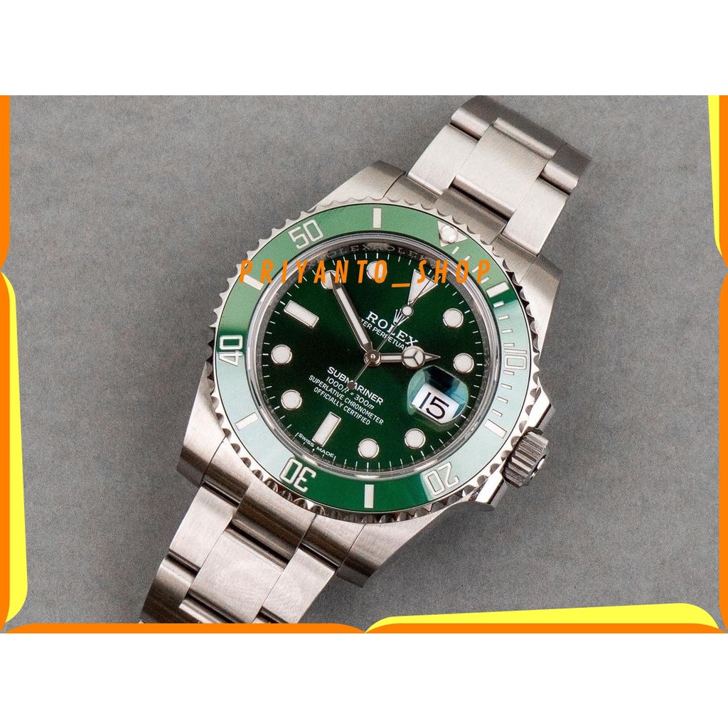 Insert Ring Bezel Jam Rolex Submariner Ceramik Ring Rolex Green 38mm