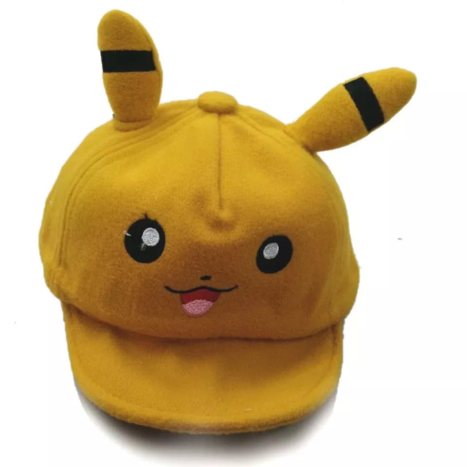 TOPI ANAK KARAKTER POKEMON/PIKACHU