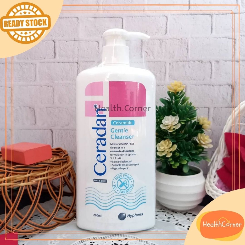 Ceradan Ceramide Face and Body Gentle Cleanser 280ML/500ML