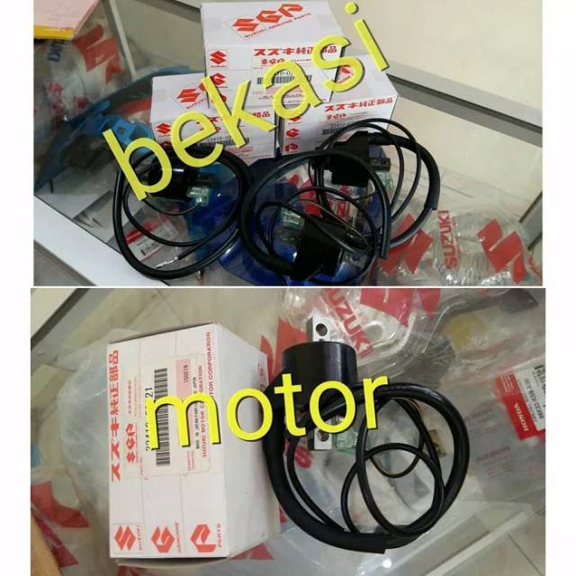 33410-02221 Coil koil suzuki RM 85 RM 80 original bisa Fu karbu satria 2tak hiu lumba shogun