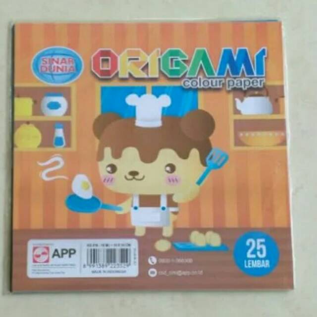 

Kertas Lipat Origami Sinar Dunia 16x16cm isi 25lembar