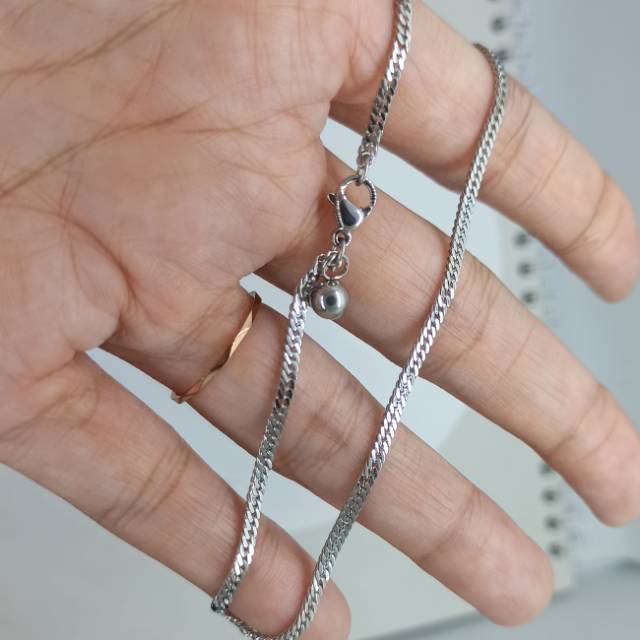 Gelang Kaki Titanium Polos