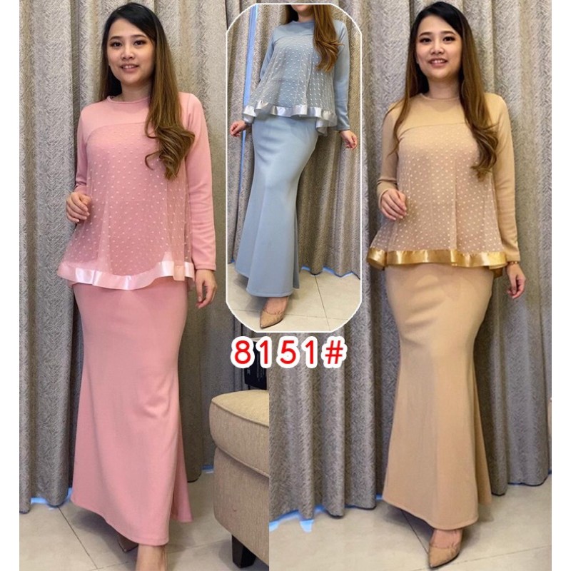 8151# gaun panjang duyung pesta fashion