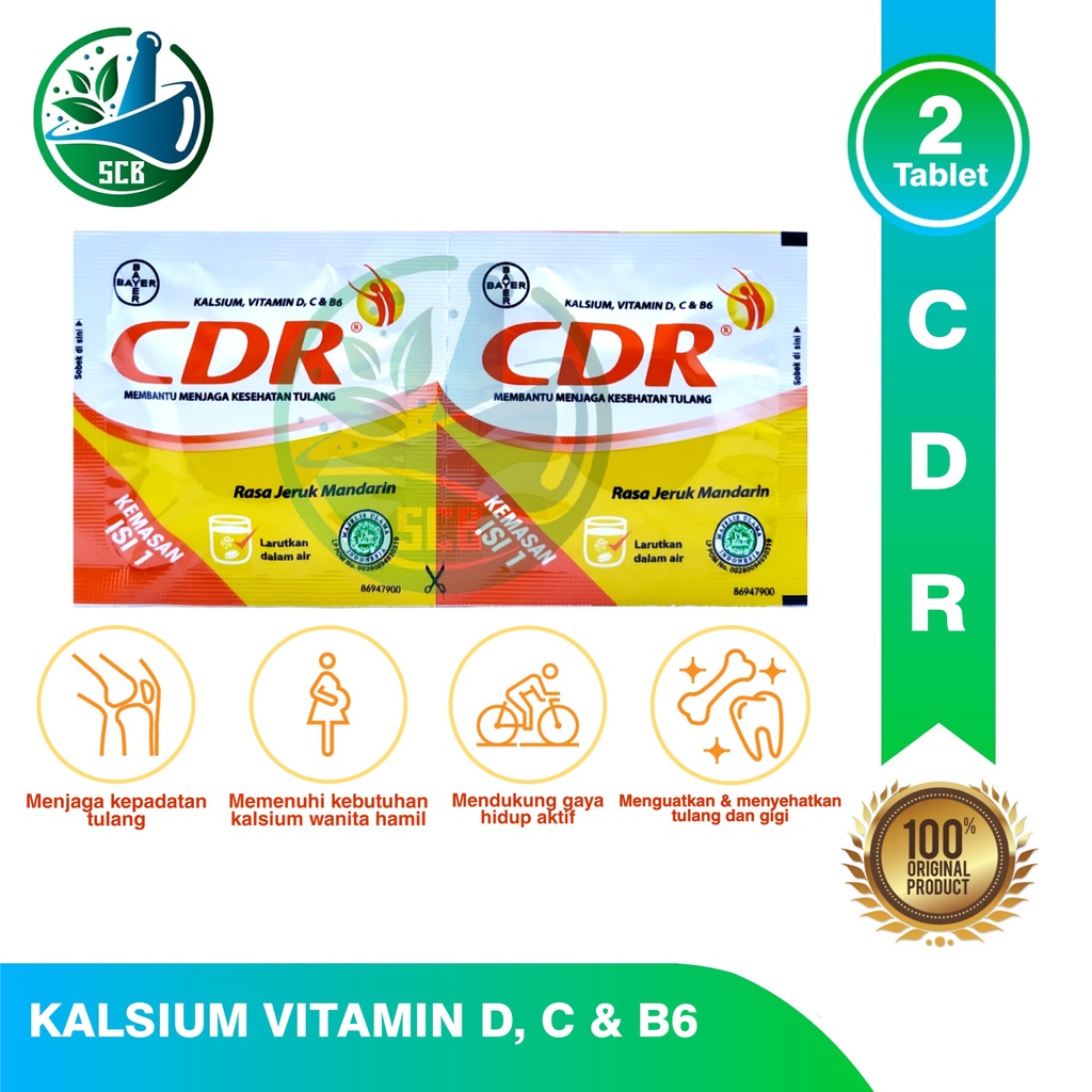 CDR Strip - Isi 2 Tablet