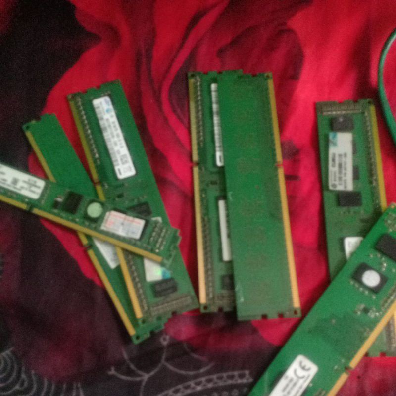 jual borongan 7 buah ram ddr3 2gb