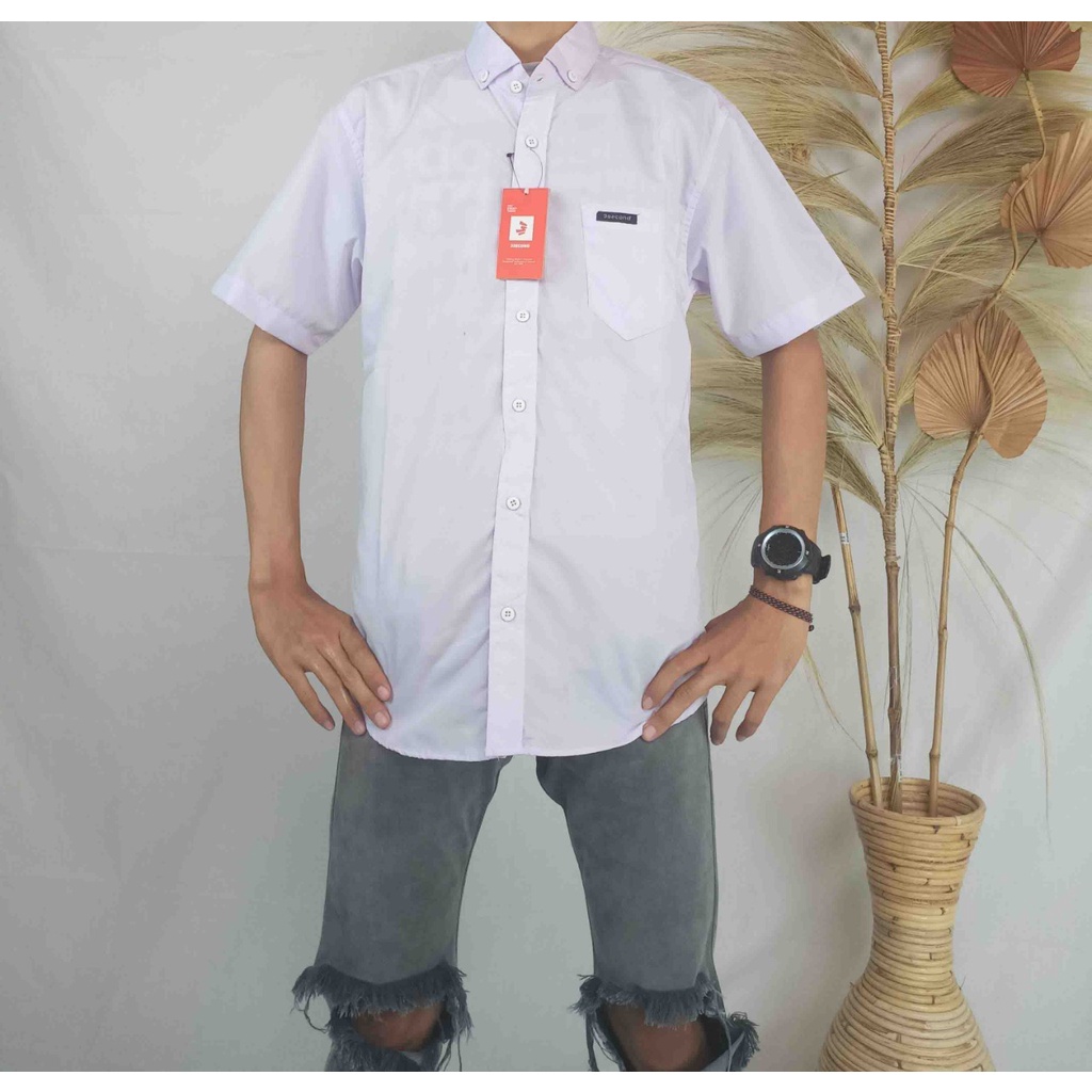 Kemeja Lengan pendek Kemeja polos  Kemeja slimfit casual / kemeja termurah