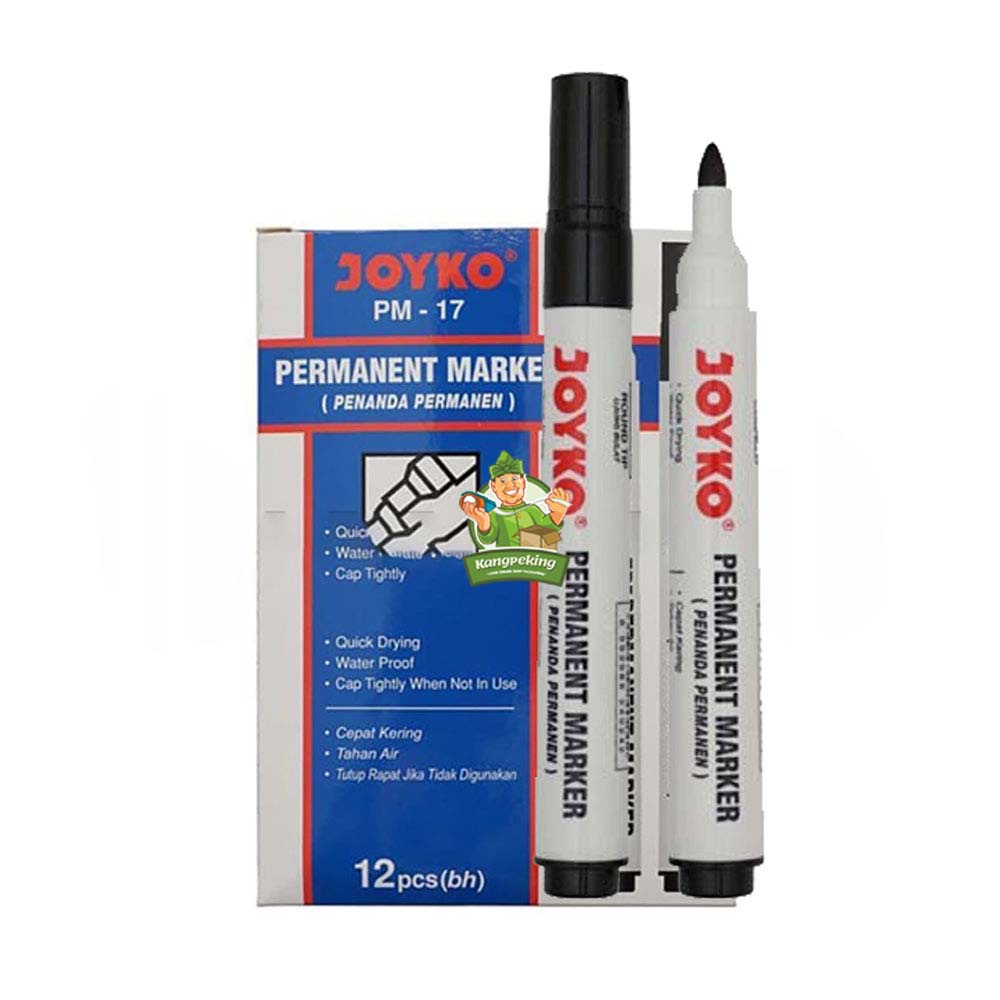 

Spidol Joyko Permanent Marker Round Tip Oiginal
