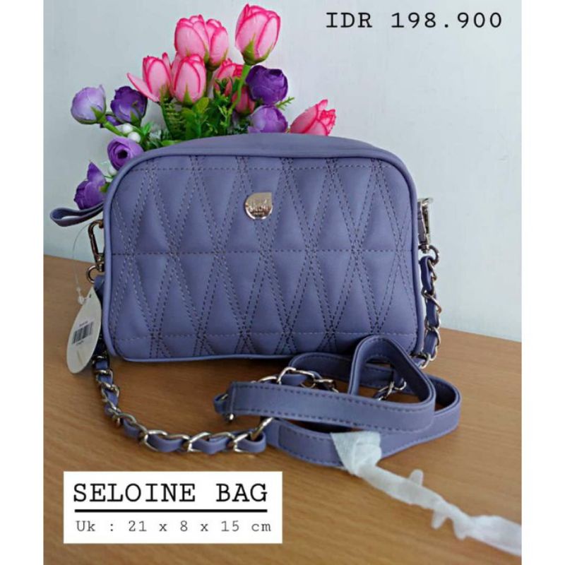 TAS SELOINE By BRUNBRUN PARIS SELEMPANG & BAHU WANITA