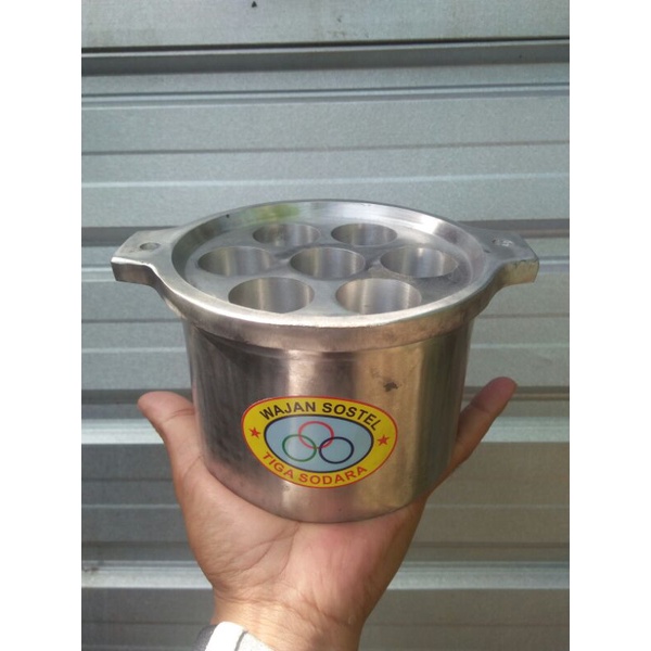 wajan sostel mini (sosis telur) lubang 7