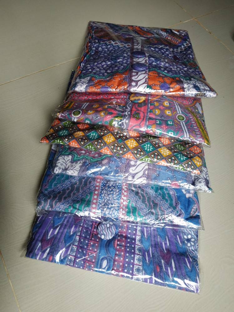 Terlaris Serut Genes Jelita Tunic Tunik Batik Modern Wanita Batik Koebae