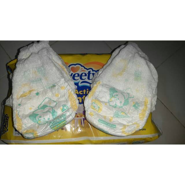 POPOK Bayi Sweety Pants Curah Size M / L