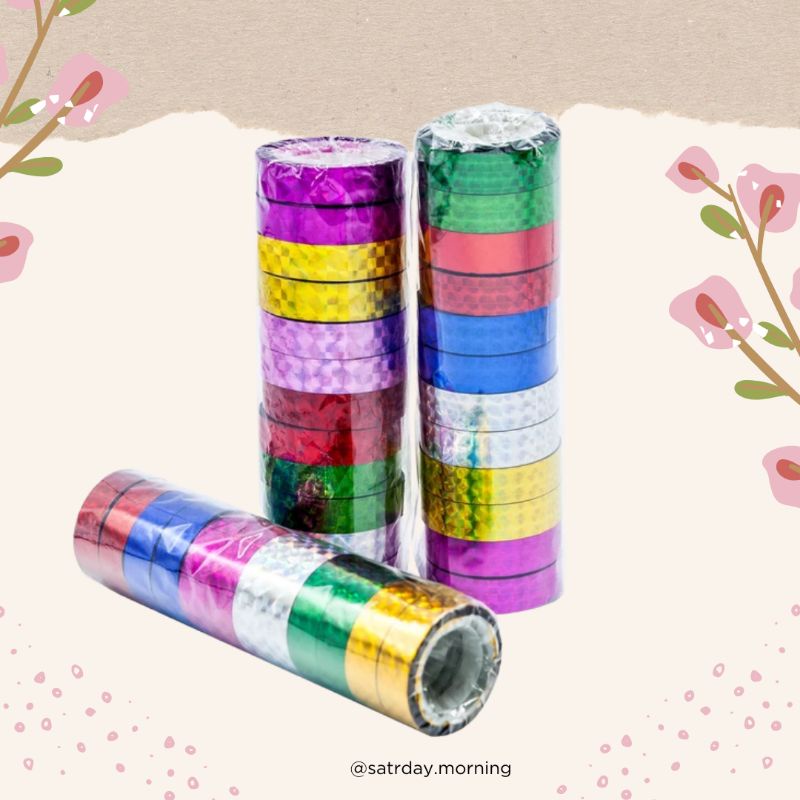 

TP03 Solasi Hologram / Isolasi Hologram Murah / Tape Hologram / Solatip Hologram