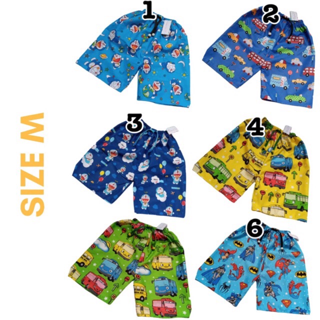 (Harga Ecer) 0 tahun— dewasa Catra Celana pendek anak katun catra,  short pants nablfashion