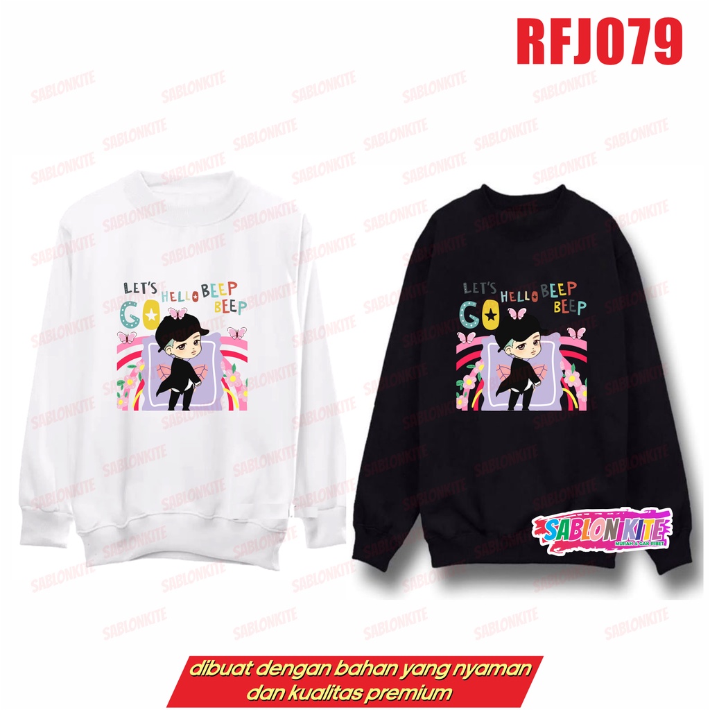 MURAH!!! SWEATER HOODIE KPOP NAMJOON RM HELLO RFJ079 unisex