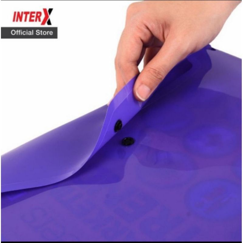 

Adn Inter X map kancing Folio F4 Opaq / solid isi (12 pcs)