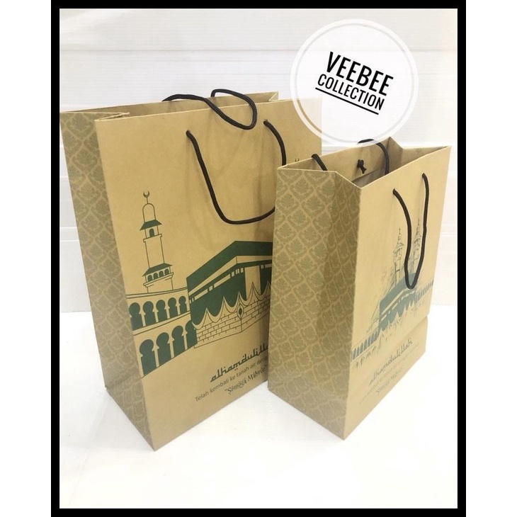 

Paperbag Umroh Besar/ Paperbag Naik Haji/ Tas Sovenir/ Sovenir Umroh