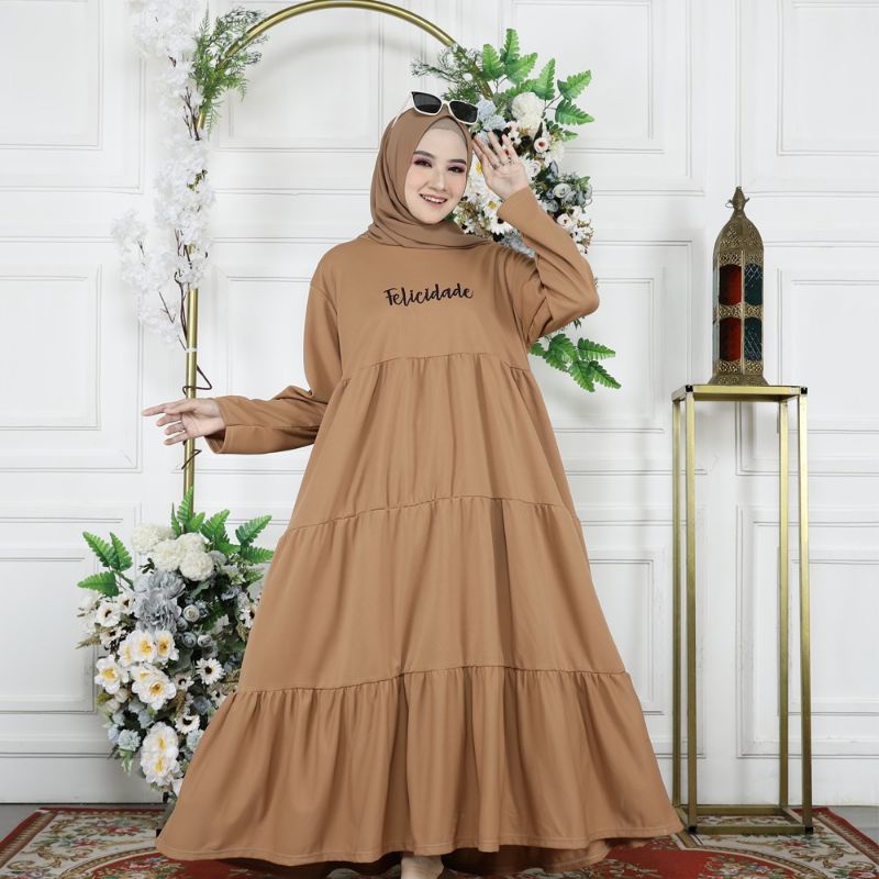 GAMIS JUMBO WANITA VOXY RUMBAI LD 120cm