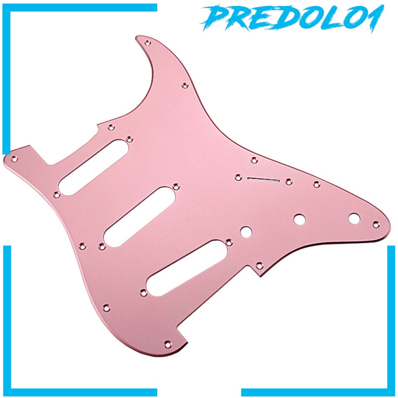 [PREDOLO1] Aluminum Alloy SSS Guitar Pickguard Accesssories Pickups for ST Guitar Gifts