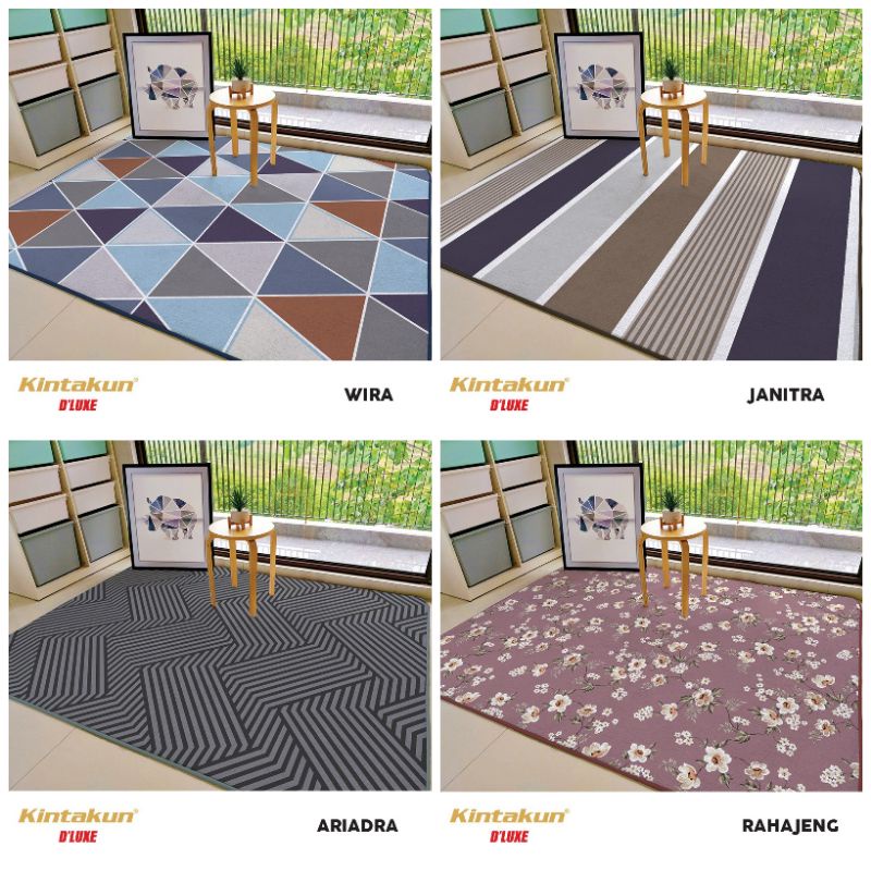 Karpet Lantai Kintakun D'Luxe Luxury Ukuran 150x200 cm Original Kualitas Premium