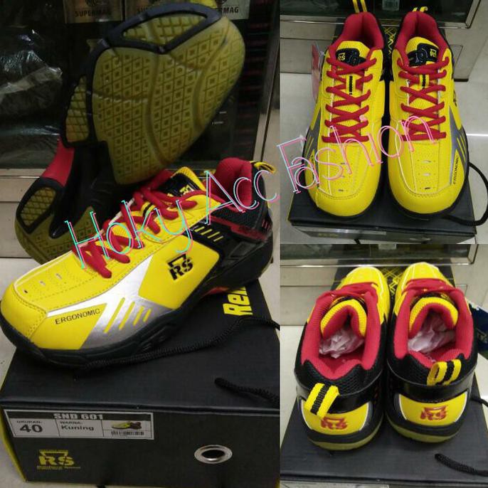 Sepatu Badminton Rs Snd 601 - Original