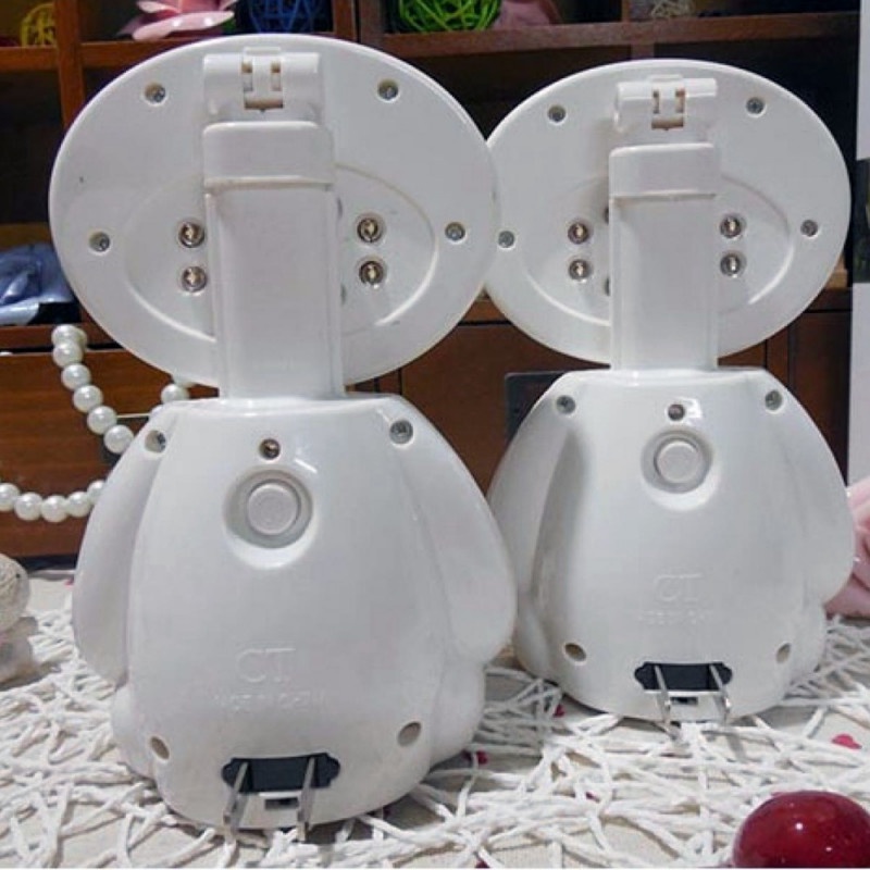 Lampu LED Meja Baca Tidur Belajar Model Kartun Baymax Rechargeable