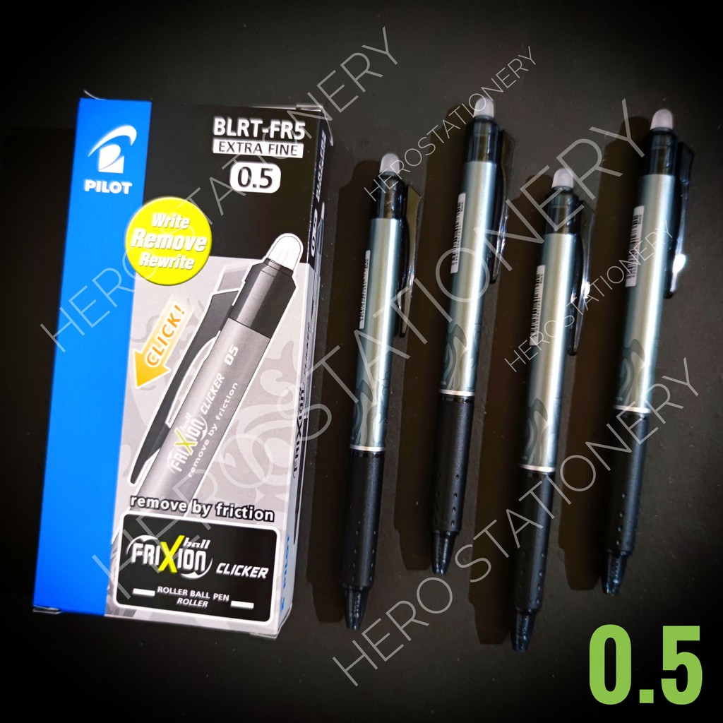 

Pilot frixion erasable ballpoint pen bisa dihapus 0.5 mm BLRT-FR5