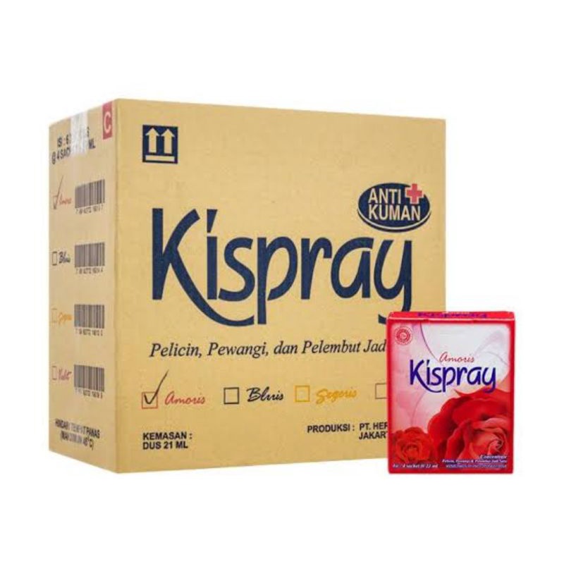 Kispray 500 Dus KARTON Sachet isi 8 ball @12 lusin