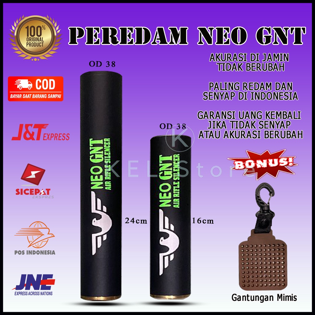 Peredam Neo GNT OD 38 Drat Kuningan 4.4