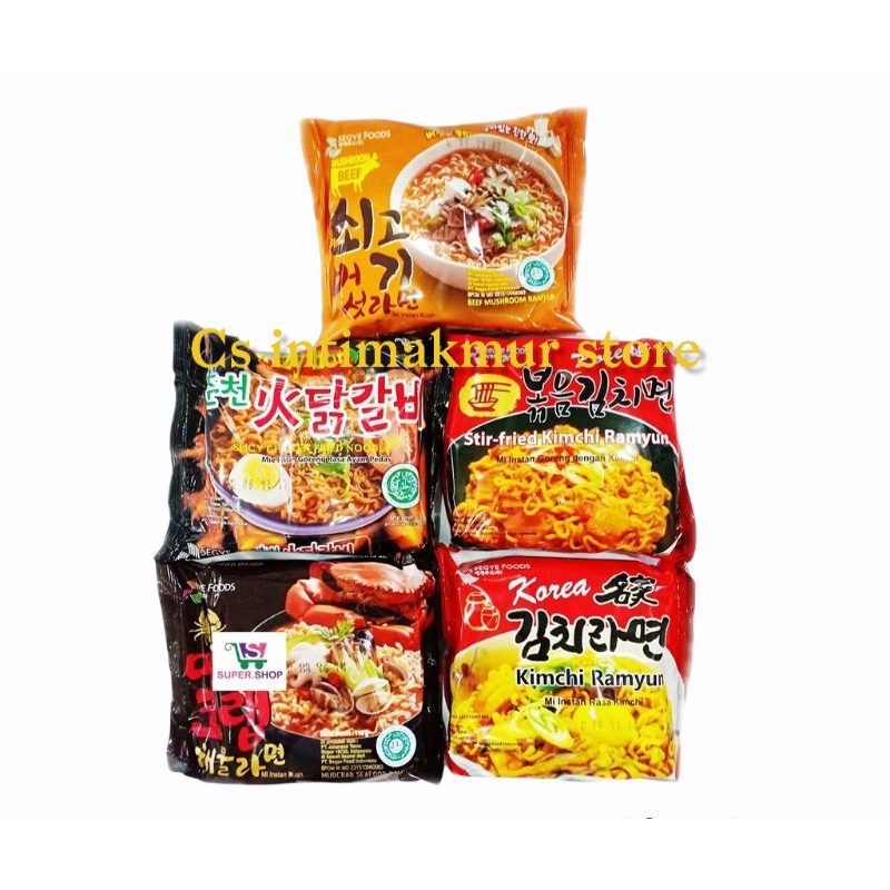

Segye Mie Instan Korea All Variant Halal MUI