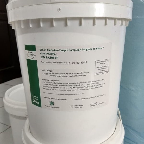 

SP TFM CE 08 SP Efisien Bukan Merk Spontan 88 cake emulsifier sp 500gr