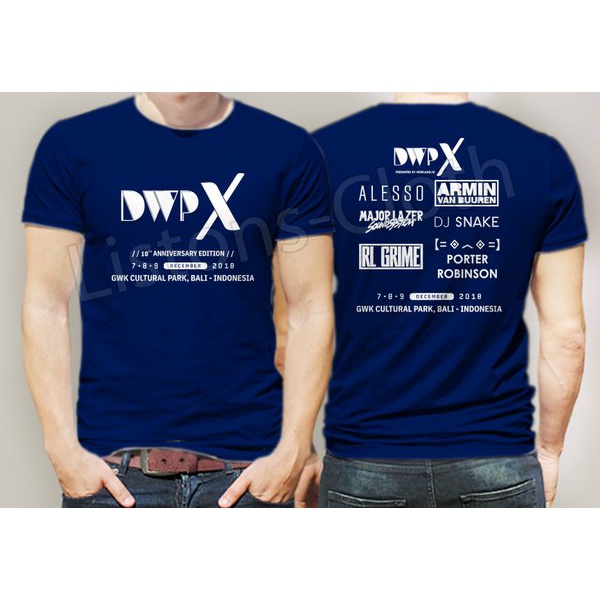 DI JUAL KAOS DWPX DWP 2018 X 10 BAJU DJ MANTAP