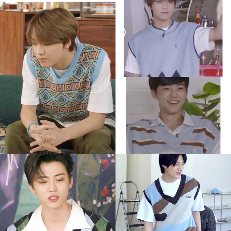 Bisa cod| vest rompi Haechan jeno jaemin nct dream freebies