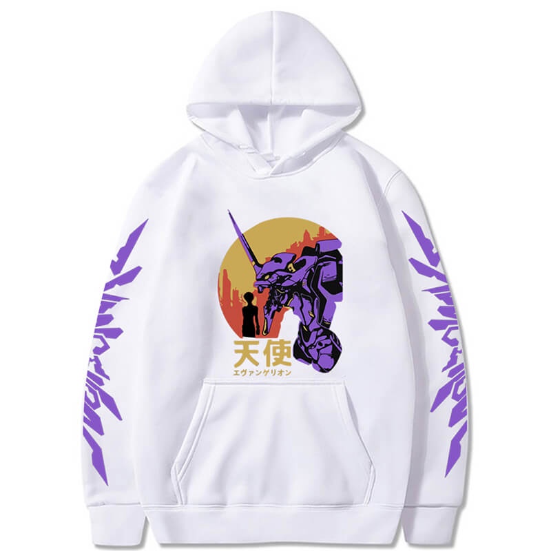 Hoodie Evangelion Anime Hoodies Men Women Fashion