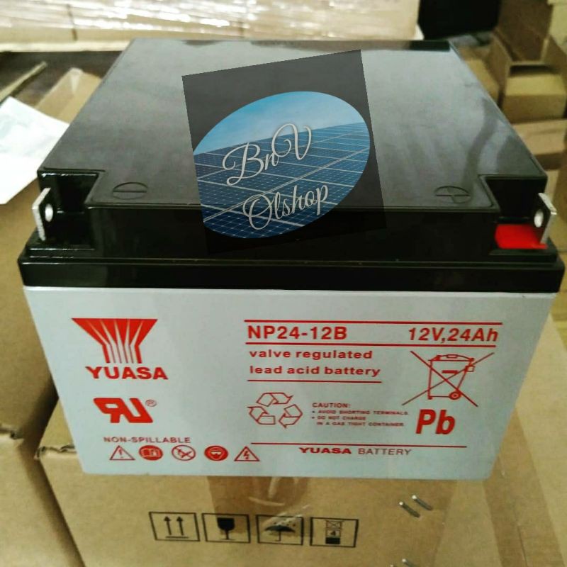accu vrla yuasa 12v 24ah / np24-12B