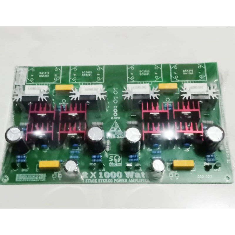 3 Stage Driver Power 1000-2000 Watt stereo Untuk Sound sistem Lapangan