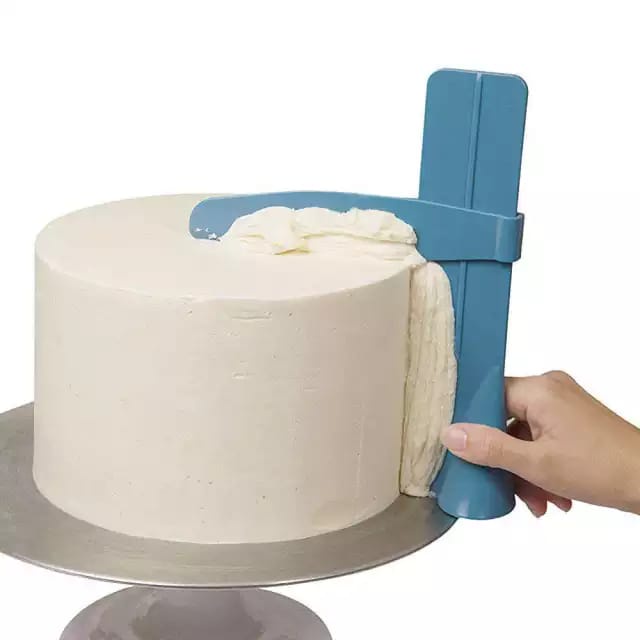 Cake Scraper Spatula Butter Cream Pengahalus Pengrata Adonan dekorasi Kue Butter Fondant