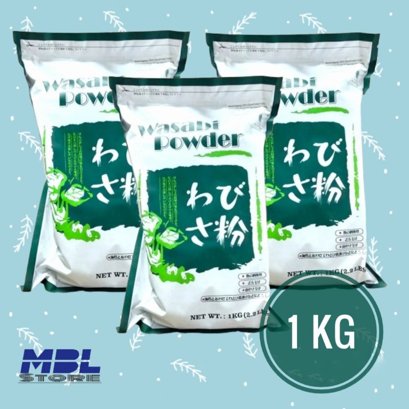 

Wasabi Powder Halal 1Kg