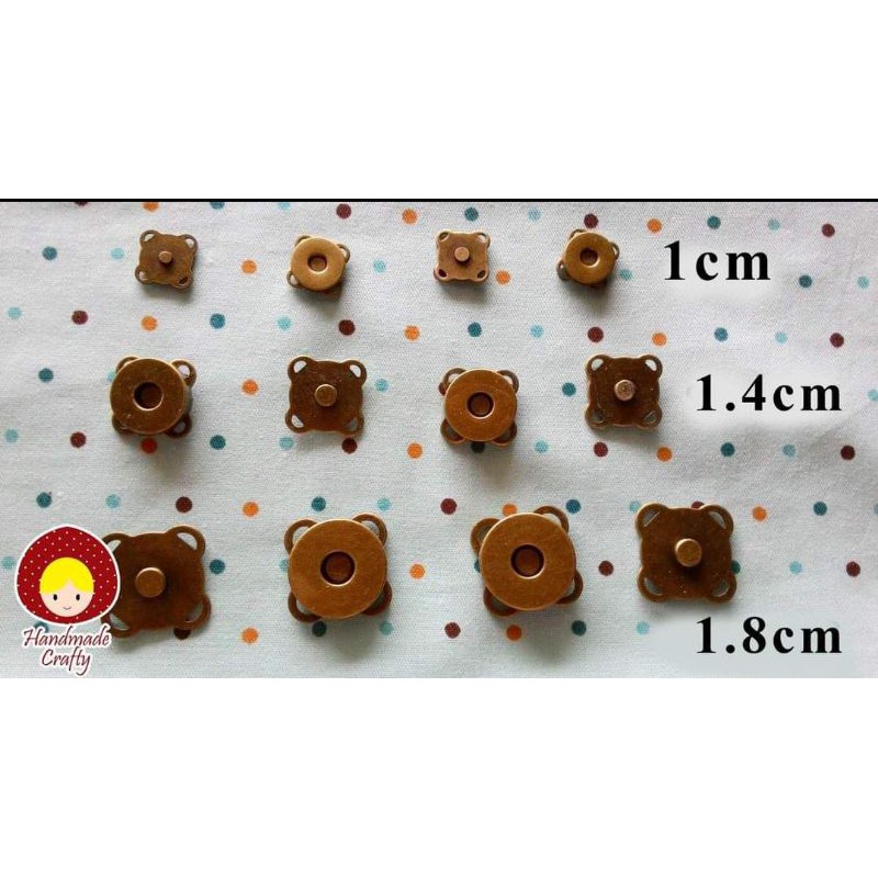 Kancing magnet jahit