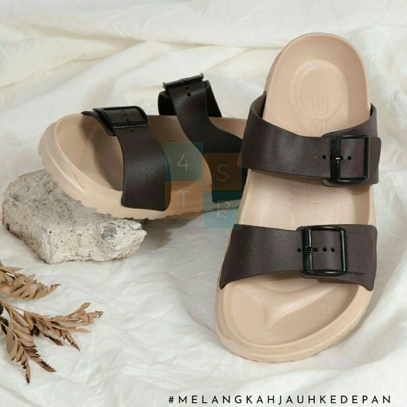 Sandal karet pria sandal selop porto 1029M original